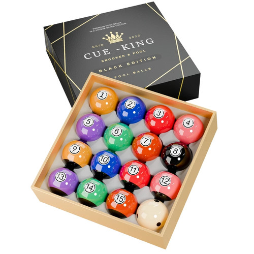 Cue king black edition pool - black,