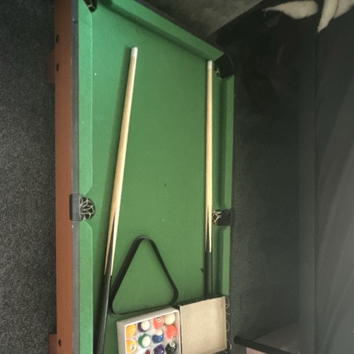 Table top mini novelty pool - top,