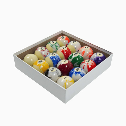 Marble pool ball set - ball, 2