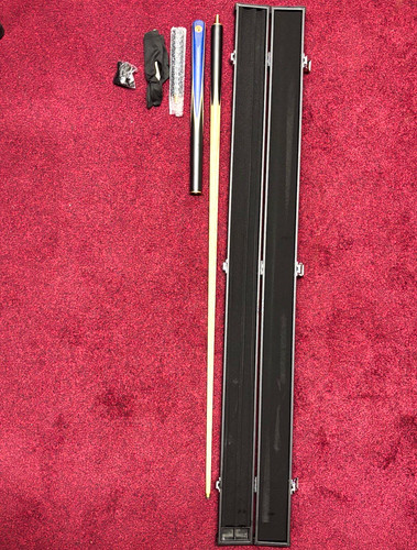 Snooker cue set with hard - cue,