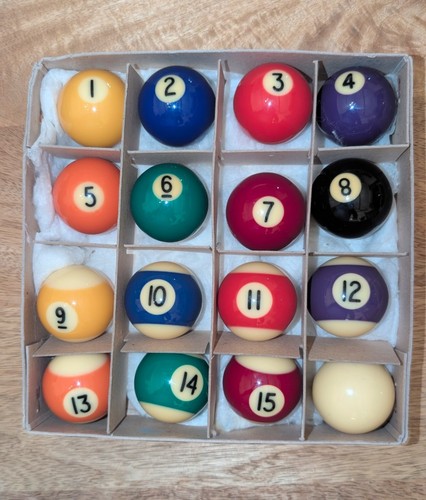Pool balls set - balls,