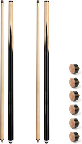 Pool cue stick - cue, stick,58"/52"/48"/42"