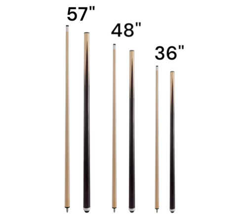 Pool snooker cues 2 pack - snooker,